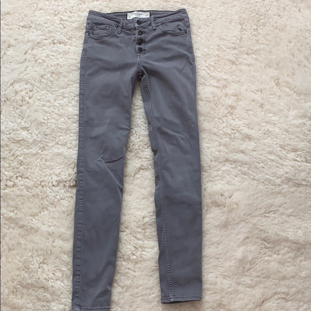 Abercrombie & Fitch Gray Pants